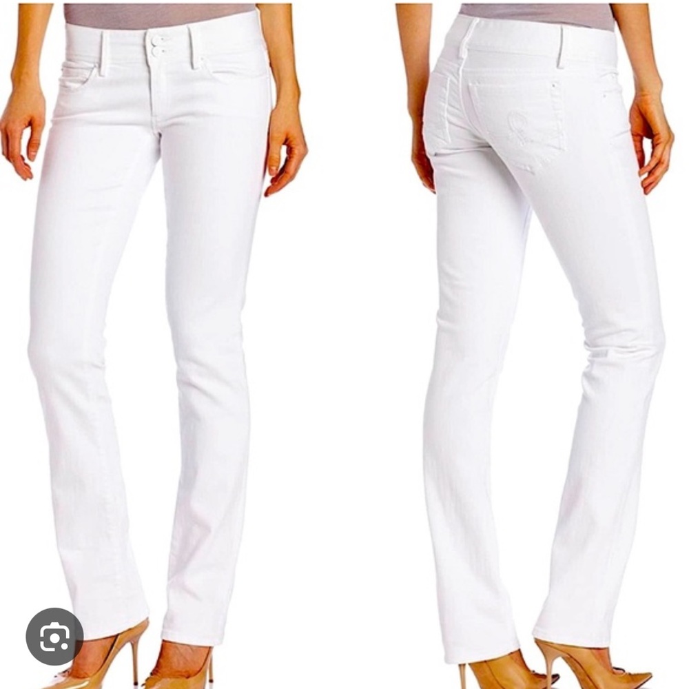 Lilly Pulitzer Worth Straight Jean in White